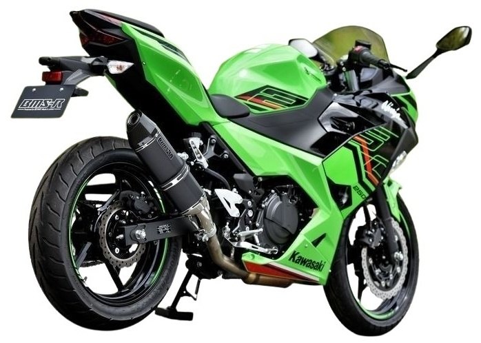 BEAMS ビームス CORSA-EVO II スリップオンマフラー 政府認証 Ninja250 Z250 KAWASAKI カワサキ マフラー サイレンサータイプ：MBK(重量：2.45kg【純正3.3kg】)