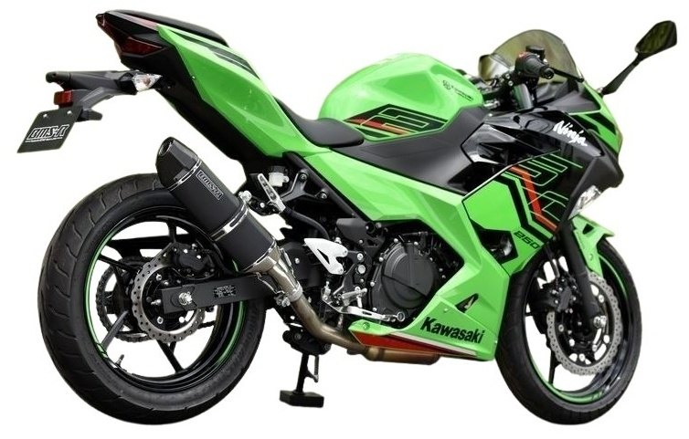BEAMS ビームス CORSA-EVO II スリップオンマフラー 政府認証 NINJA250 KAWASAKI カワサキ マフラー サイレンサータイプ：MBK｜ウェビック　店