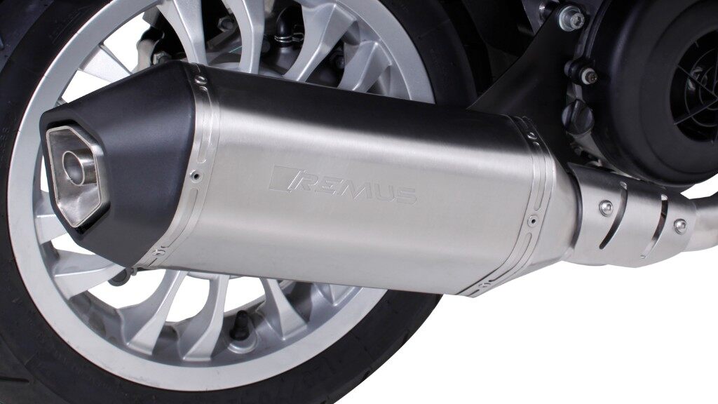 REMUS レムス スポーツ フルエキゾーストマフラー Primavera 125ie 3V Euro4 Sprint Vespa ベスパ マフラー|ウェビック 店