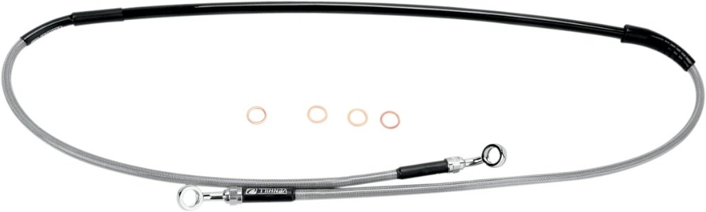 MOOSE RACING ムースレーシング ステンレスブレーキホース [1741-0985] KX 250 F 450 RM 125 RM-Z RMX Z KAWASAKI カワサキ SUZUKI スズキ ブレーキホース・クラッチホース ブレーキ