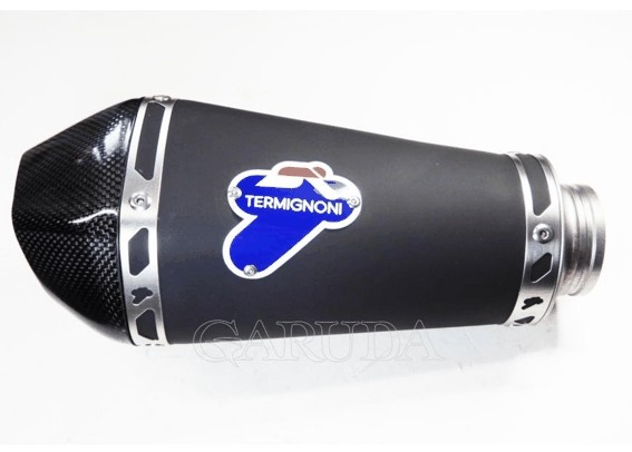 TERMIGNONI テルミニョーニ SO01 コニカルタイプ・ユニバーサル・サイレンサー 補修・汎用サイレンサー マフラー サイレンサー素材：ブラックステンレス