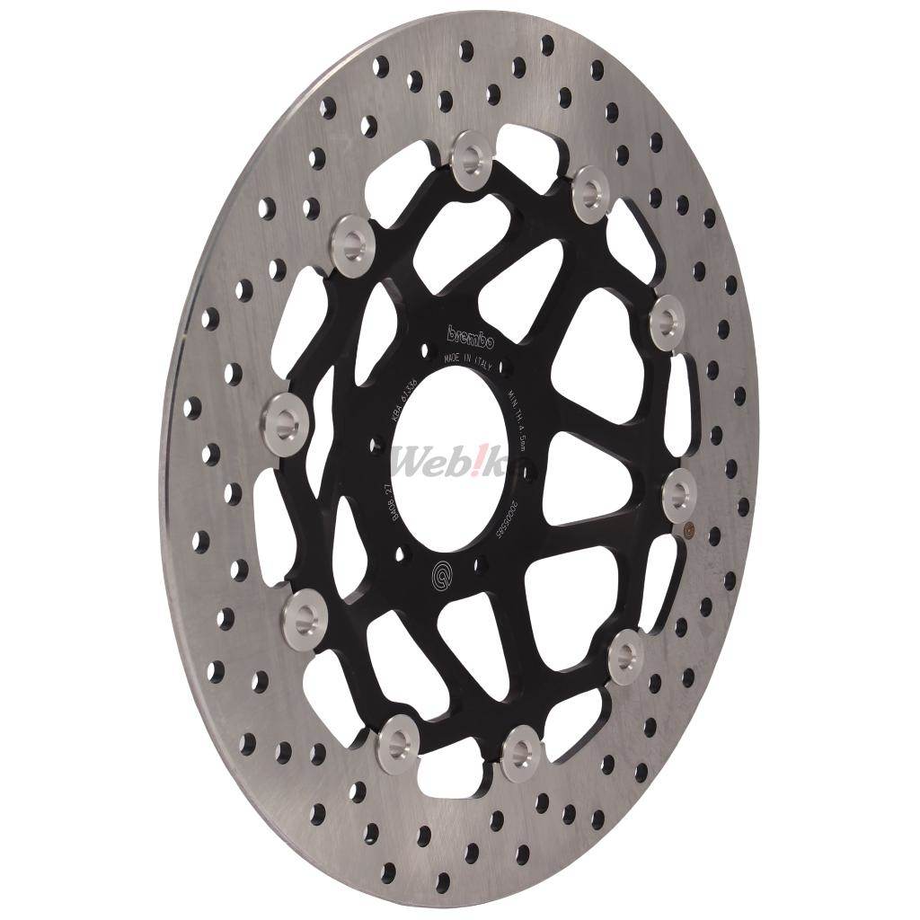 Brembo ブレンボ SERIE ORO(セリエオロ)フローティングブレーキディスクローター ホーネット600 CB400SF CB400SFバージョンR CB400SFバージョンS HONDA ホンダ ブレーキディスクローター ブレーキ｜ウェビック　店