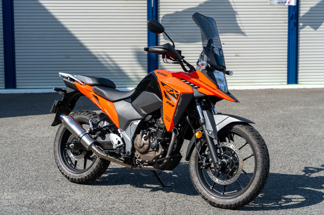 AERO GEAR エアロギア エアロロングスクリーン Vストローム250SX SUZUKI スズキ スクリーン 外装