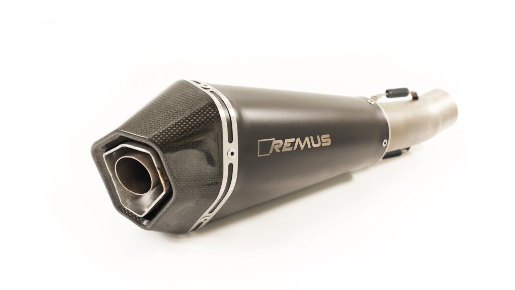REMUS レムス HYPERCONE(ハイパーコーン)スリップオンマフラー 中間パイプ付 触媒無し Monster 821 DUCATI ドゥカティ スリップオンマフラー マフラー｜ウェビック　店