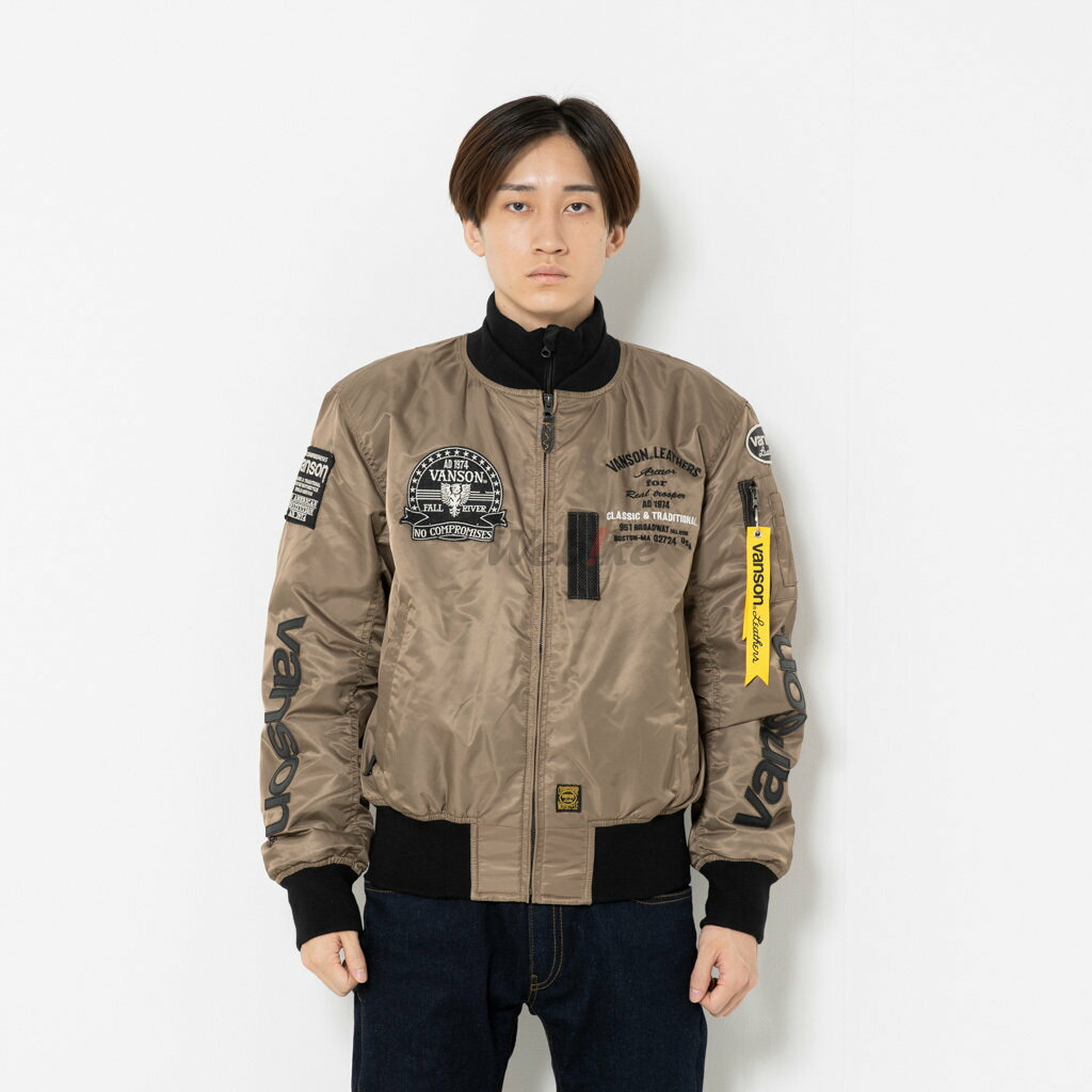 VANSON バンソン MA-1ジャケット オールシーズンジャケット ジャケット アパレル