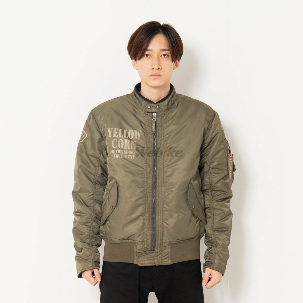 楽天市場】イエローコーン YB-3302 ウインタージャケット KH : 二輪