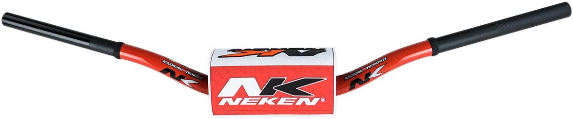 NEKEN ネケン オーバーサイズハンドルバー 85 LOW レッド/ホワイト【NK OS BAR RD/WH [0601-3750]】 ハンドルバー ハンドル｜ウェビック　店