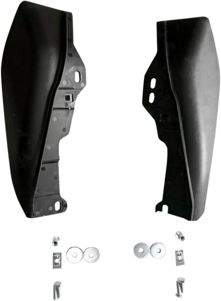 Drag Specialties ドラッグスペシャリティーズ フレームマウント ヒートディフレクター［0504-0322］ HARLEY-DAVIDSON ハーレーダビッドソン エアスクープ・エアダクト 外装｜ウェビック　店