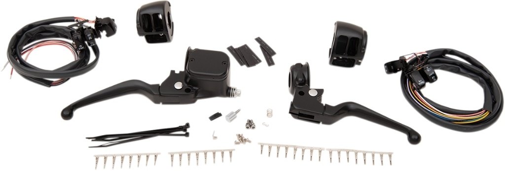 Drag Specialties ドラッグスペシャリティーズ Handlebar Control Kit Hydraulic/Mechanical ブレーキ・クラッチレバーセット［0610-2150］ HARLEY-DAVIDSON ハーレーダビッドソン ブレーキ・クラッチレバーセット ハンドル周辺パーツ ハンドル