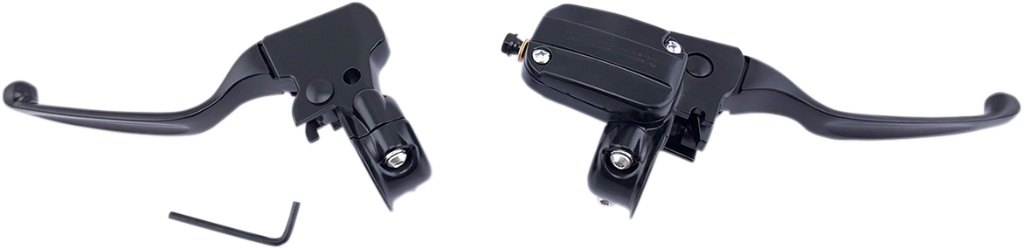 Drag Specialties ドラッグスペシャリティーズ Handlebar Control Kit Hydraulic/Mechanical ブレーキ・クラッチレバーセット［0610-2151］ HARLEY-DAVIDSON ハーレーダビッドソン ブレーキ・クラッチレバーセット ハンドル周辺パーツ ハンドル