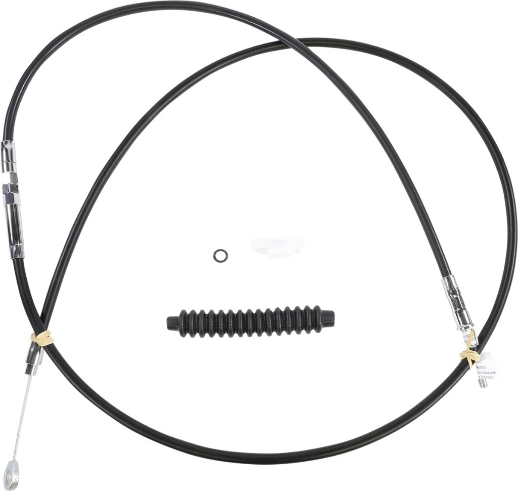 Drag Specialties ドラッグスペシャリティーズ High-Efficiency Black Vinyl Clutch Cable［0652-2372］ HARLEY-DAVIDSON ハーレーダビッドソン クラッチワイヤー ハンドル周辺パーツ ハンドル