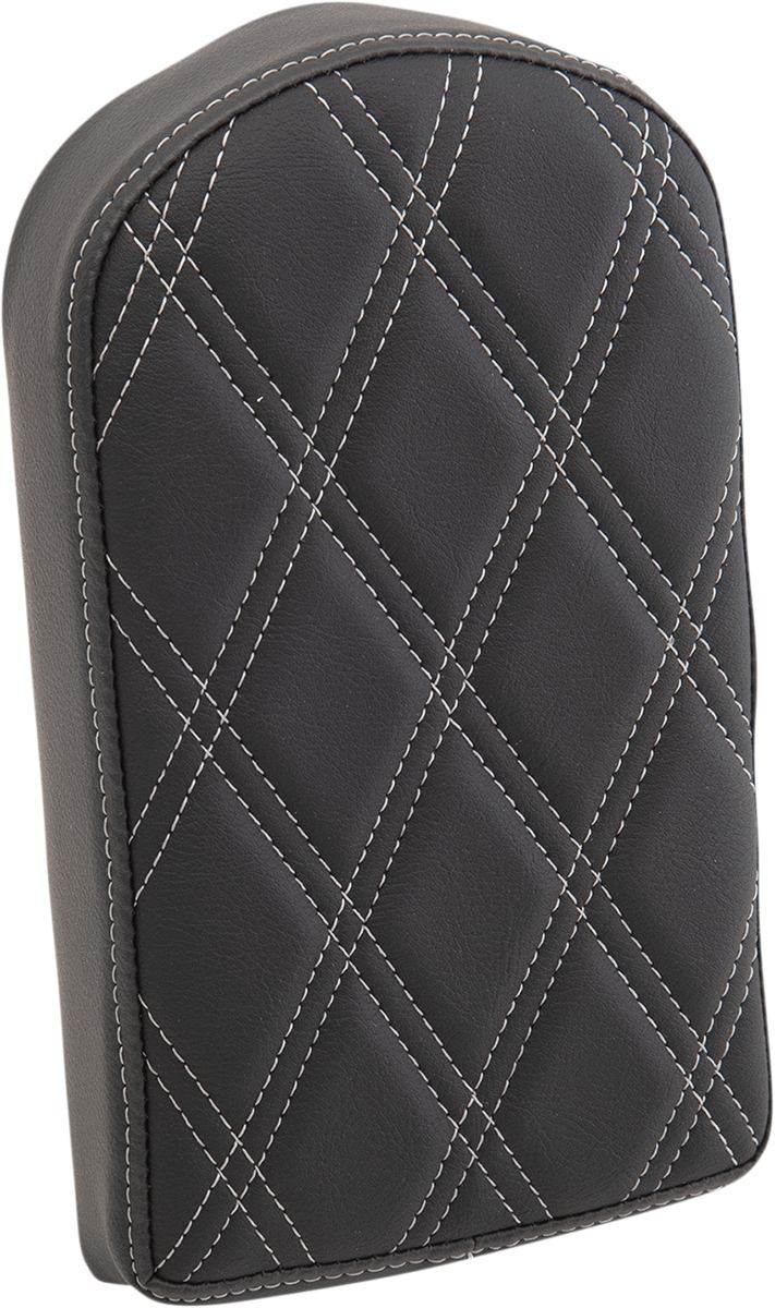 Drag Specialties ドラッグスペシャリティーズ Sissy Bar Pad Double Diamond［0822-0441］ バックレスト 外装