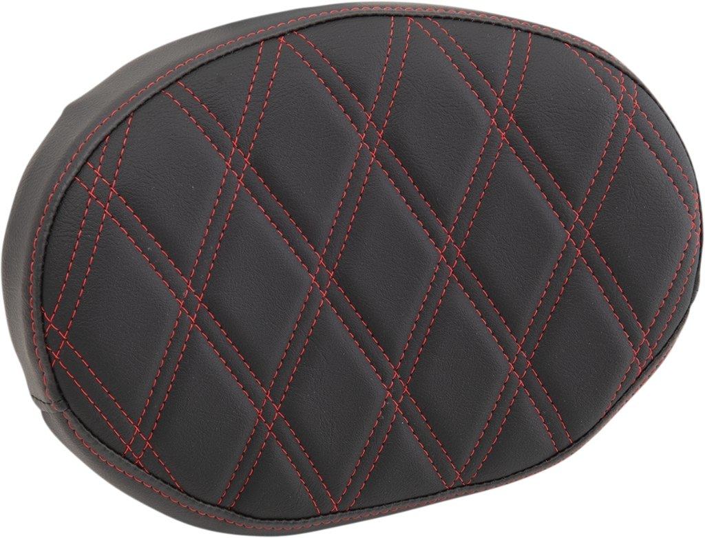 Drag Specialties ドラッグスペシャリティーズ Sissy Bar Pad Double Diamond［0822-0448］ バックレスト 外装