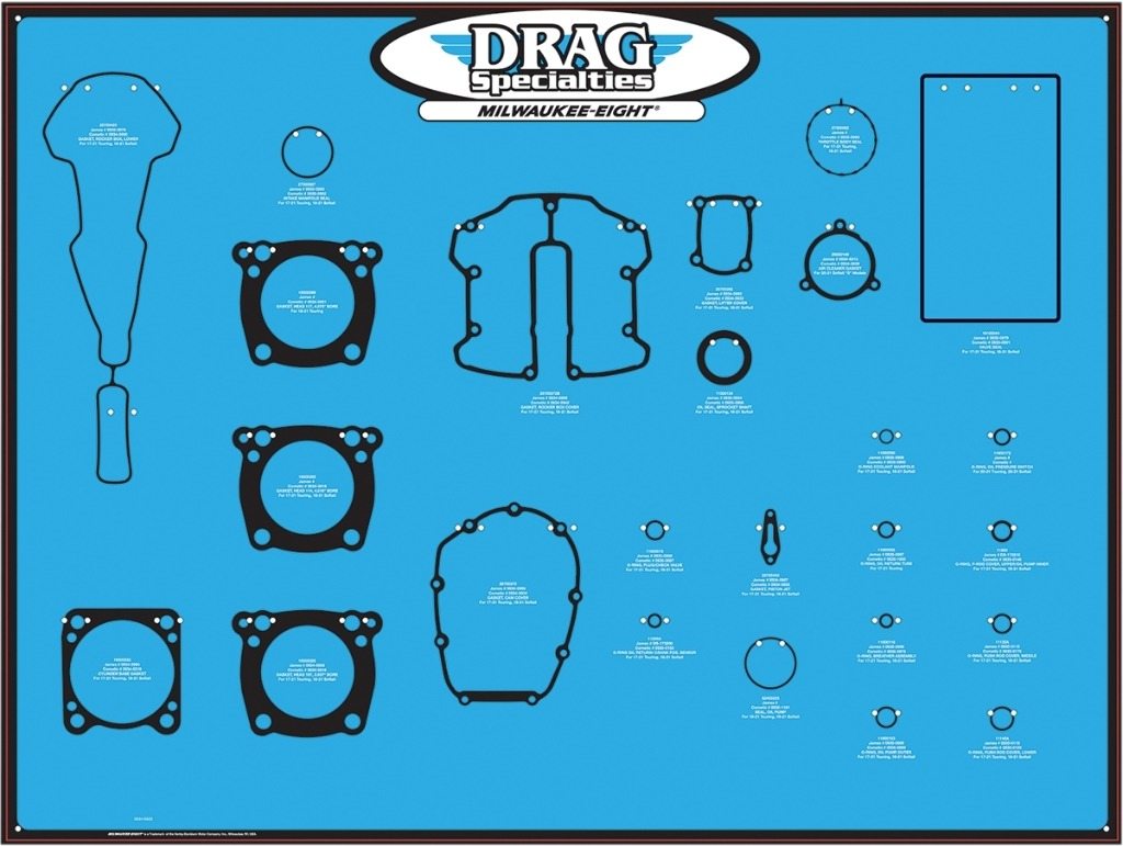 Drag Specialties ドラッグスペシャリティーズ Gasket Board［0934-6923］ HARLEY-DAVIDSON ハーレーダビッドソン その他グッズ バイク関連グッズ
