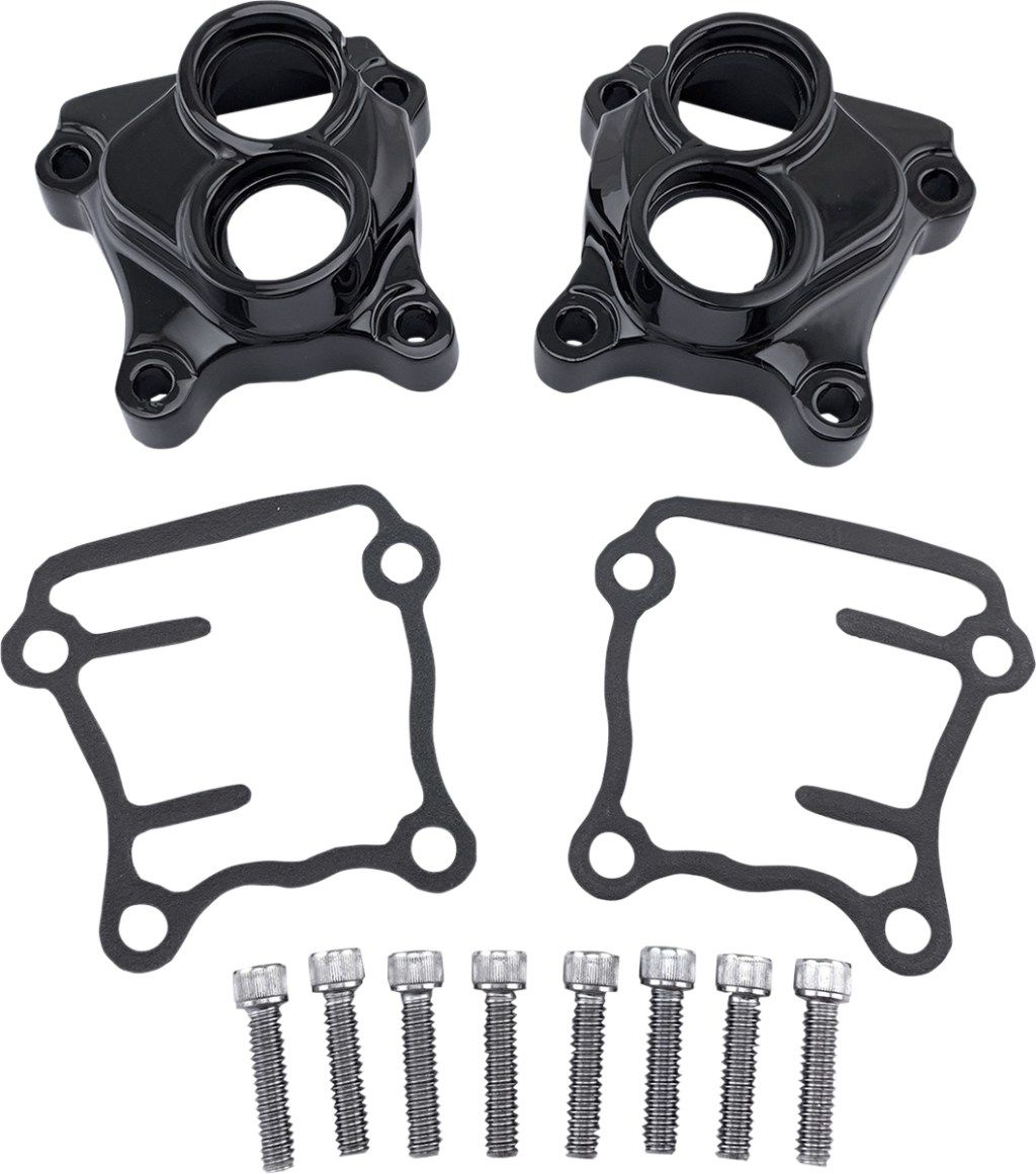 Drag Specialties ドラッグスペシャリティーズ タペットカバー［0940-1876］ HARLEY-DAVIDSON ハーレーダビッドソン その他エンジンパーツオプション・補修部品 エンジンパーツ エンジン｜ウェビック　店