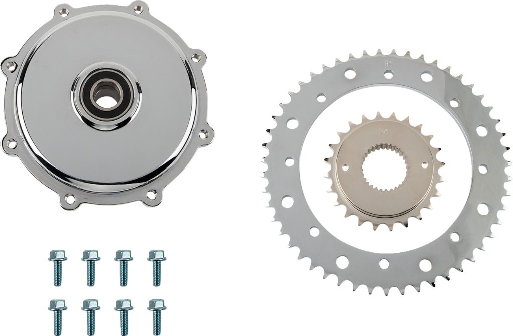 Drag Specialties ドラッグスペシャリティーズ コンバージョン スプロケットキット［1210-2662］ HARLEY-DAVIDSON ハーレーダビッドソン ドリブンスプロケット・リアスプロケット 駆動系｜ウェビック　店