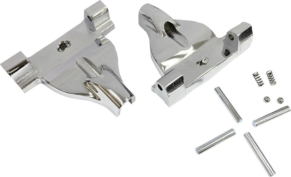 Drag Specialties ドラッグスペシャリティーズ Passenger Floorboard Mount［1621-1002］ HARLEY-DAVIDSON ハーレーダビッドソン その他ステップオプション・補修部品 ステップ 足回り