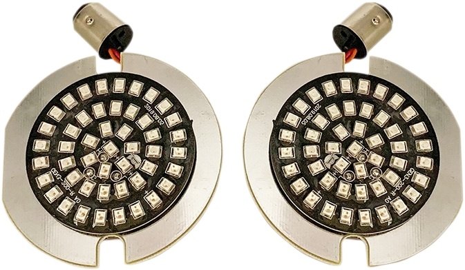 Drag Specialties ドラッグスペシャリティーズ LED ウインカーインサート［2020-1812］ HARLEY-DAVIDSON ハーレーダビッドソン その他ウインカーオプション・補修部品 灯火類 電装系｜ウェビック　店