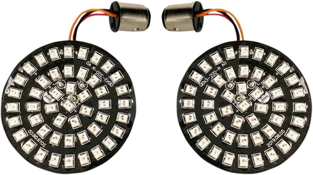 Drag Specialties ドラッグスペシャリティーズ LED Turn Signal Inserts［2020-1813］ HARLEY-DAVIDSON ハーレーダビッドソン その他ウインカーオプション・補修部品 灯火類 電装系