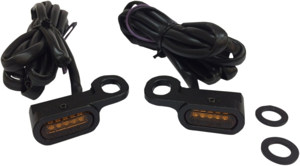Drag Specialties ドラッグスペシャリティーズ LED Handlebar Marker Lights［2040-2130］ HARLEY-DAVIDSON ハーレーダビッドソン ウインカー 灯火類 電装系