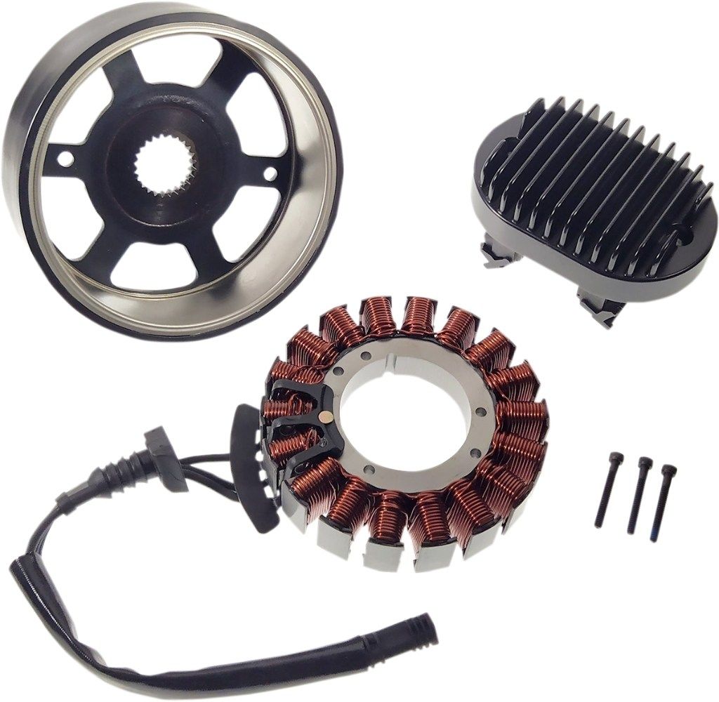 Drag Specialties ドラッグスペシャリティーズ チャージングキット［2112-1518］ HARLEY-DAVIDSON ハーレーダビッドソン オルタネーター・ジェネレーター 電装系｜ウェビック　店