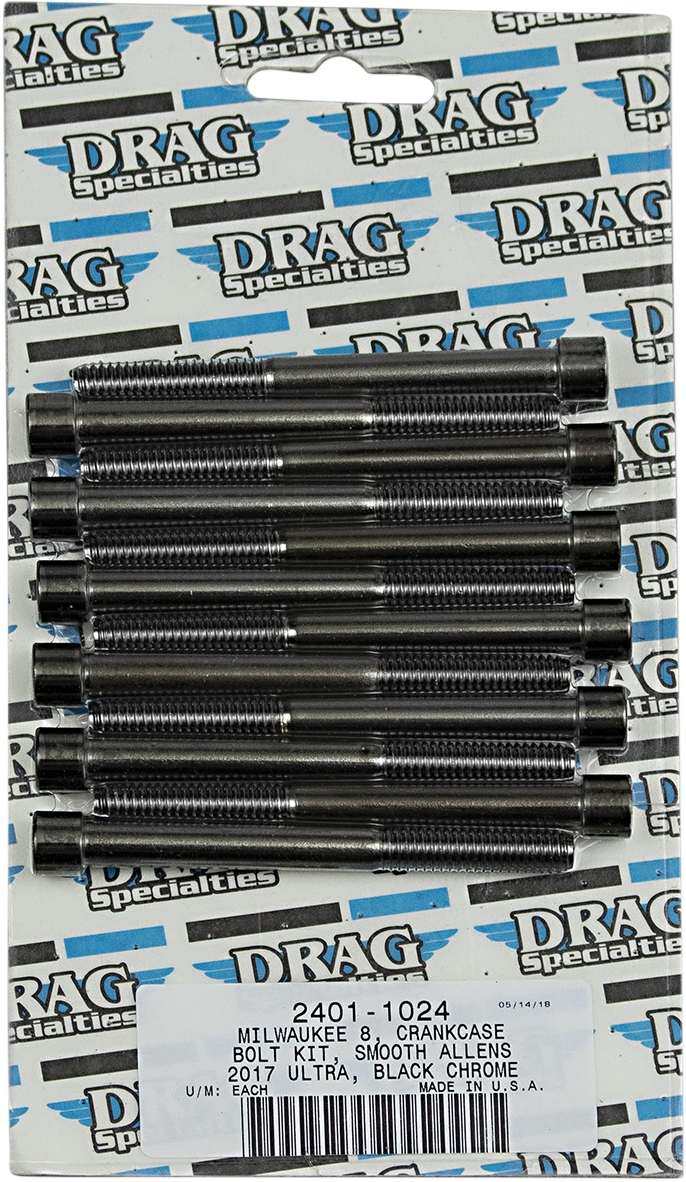 Drag Specialties ドラッグスペシャリティーズ M-Eight Bolt Kit［2401-1024］ HARLEY-DAVIDSON ハーレーダビッドソン 汎用ボルト・ネジ