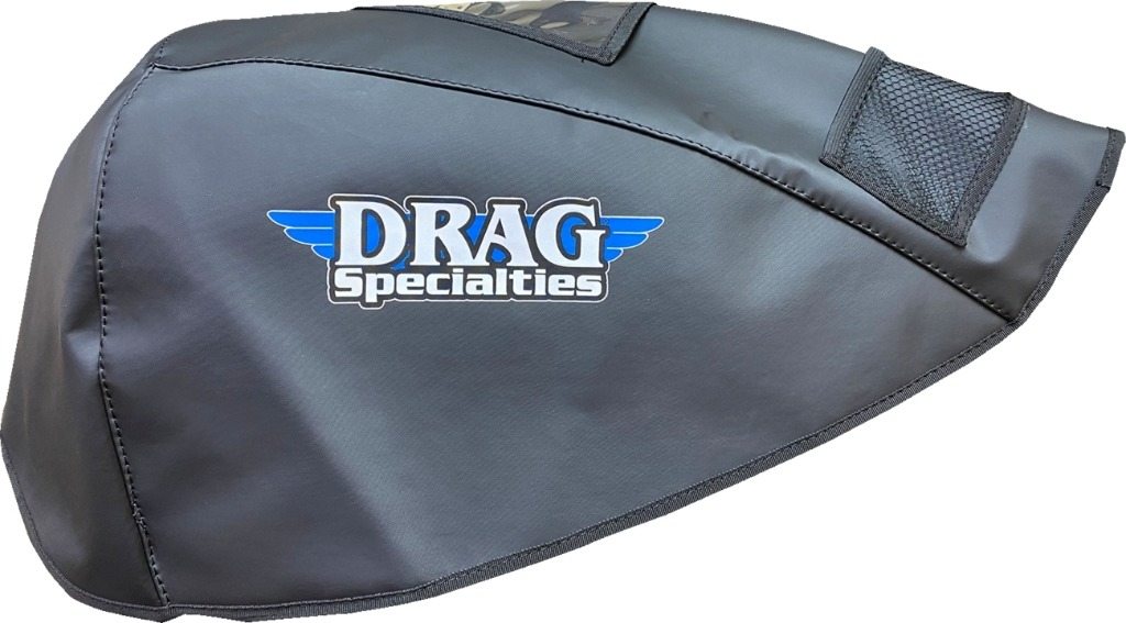 Drag Specialties ドラッグスペシャリティーズ Fuel Service Cover［4001-0249］ タンクカバー タンク関連 外装