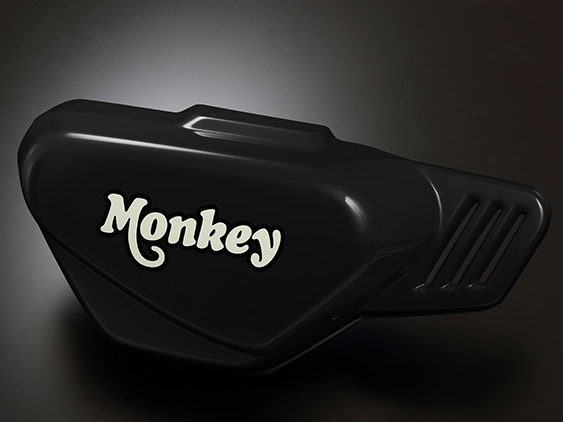 YOSHIMURA ヨシムラ 右サイドカバーセット Monkey125 HONDA ホンダ サイドカウル・サイドカバー カウル関連 外装 カラー：ブラック (純正近似色 塗装済み)｜ウェビック　店