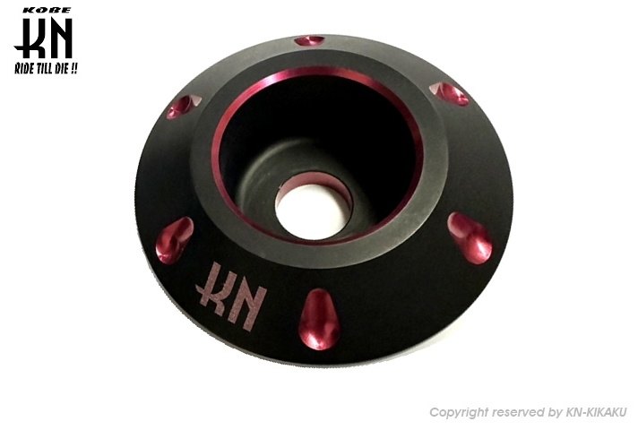 楽天市場】【CNC削出】デュアルカラーホイールセンターキャップ黒金