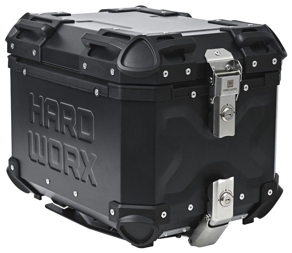 HARDWORX ハードワークス アルミトップケース 40L 縦置き トップケース・テールボックス 車体用バッグ・ケース|ウェビック 店