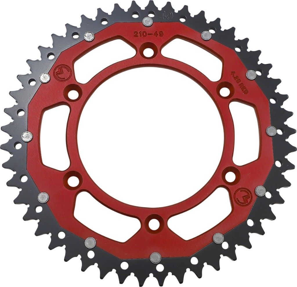 MOOSE RACING ムースレーシング DUAL リアスプロケット [1210-1465] CR500R XR250R CRF250R CRF230L CRF450RWE CRF150RB Expert CR250R XR650R CRF150F CRF250X CRF250RX CR125R CRF450X CRF450R CRF230F XR400R HONDA ホンダ ドリブンスプロケット・リアスプロケット