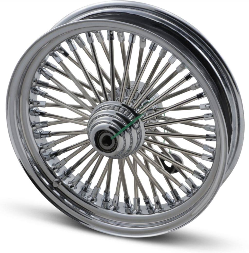 Drag Specialties ドラッグスペシャリティーズ Fat Daddy 50-Spoke Radial Laced Wheel［0203-0244］ Softail Heritage Special FLSTN Classic FLSTC Nostalgia FLST Boy FLSTF HARLEY-DAVIDSON ハーレーダビッドソン ホイール ホイール関連 足回り