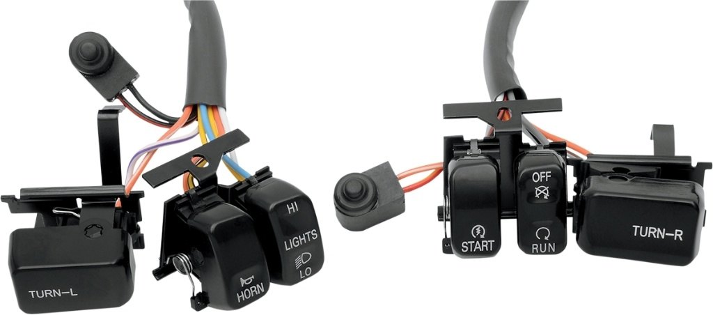 Drag Specialties ドラッグスペシャリティーズ Handlebar Switch［0616-0054］ HARLEY-DAVIDSON ハーレーダビッドソン ハンドルスイッチ・スイッチボックス ハンドル周辺パーツ ハンドル