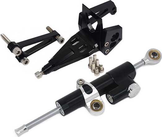 ATop エートップ ステアリングダンパーキット ニンジャ400R -2013 ER-6f Ninja 650 ER-6N ER-4N KAWASAKI カワサキ ステアリングダンパー ハンドル周辺パーツ ハンドル