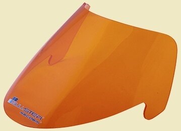 SECDEM セクデム Racing Screen HONDA FORZA 125 Orange,Thickness 3 mm,Height 39 cm スクリーン 外装|ウェビック 店