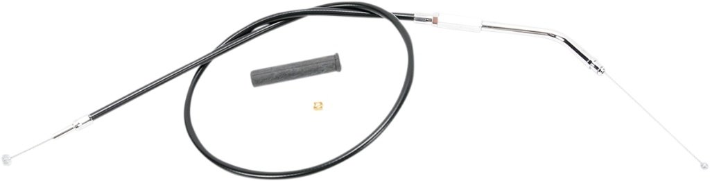 Drag Specialties ドラッグスペシャリティーズ Black Vinyl Throttle/Idle Cable［0650-0330］ 1200 Custom XLC HARLEY-DAVIDSON ハーレーダビッドソン スロットルワイヤー・アクセルワイヤー ハンドル周辺パーツ ハンドル