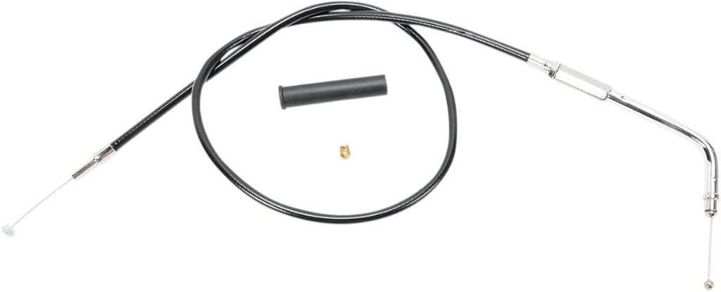 Drag Specialties ドラッグスペシャリティーズ Black Vinyl Throttle/Idle Cable［0650-0331］ Softail Springer FXSTS EFI FXSTSI HARLEY-DAVIDSON ハーレーダビッドソン スロットルワイヤー・アクセルワイヤー ハンドル周辺パーツ ハンドル 5,948円