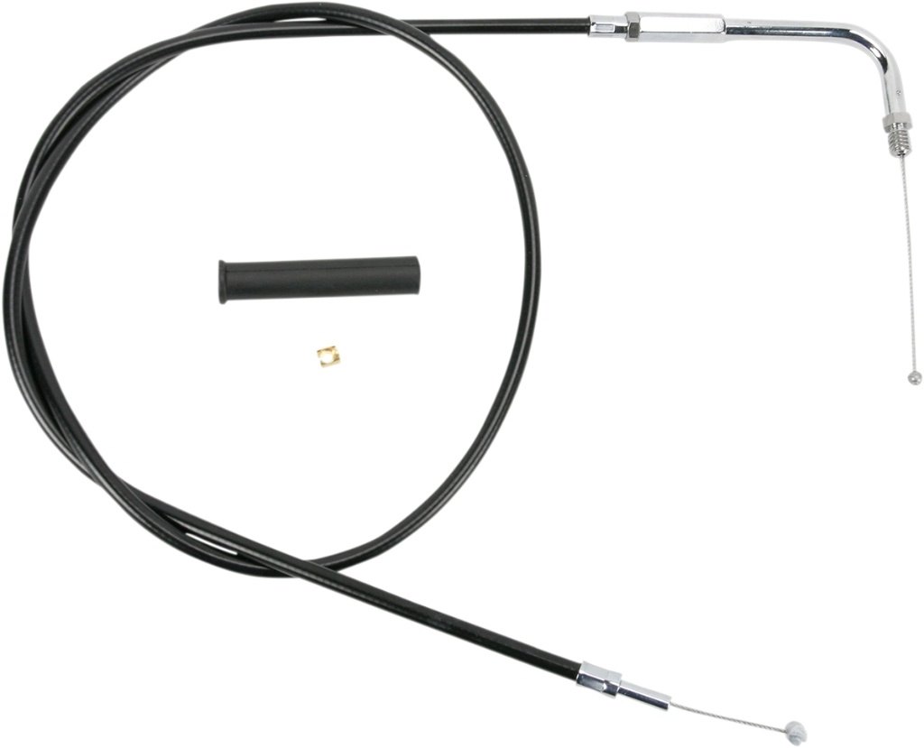 Drag Specialties ドラッグスペシャリティーズ Black Vinyl Throttle/Idle Cable［0650-0359］ HARLEY-DAVIDSON ハーレーダビッドソン スロットルワイヤー・アクセルワイヤー ハンドル周辺パーツ ハンドル