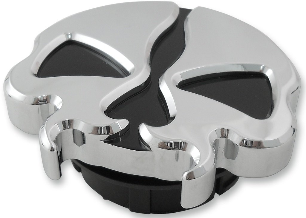 Drag Specialties ドラッグスペシャリティーズ Split Skull Gas Cap Dummy［0703-0789］ HARLEY-DAVIDSON ハーレーダビッドソン ガソリンタンクキャップ タンク関連 外装