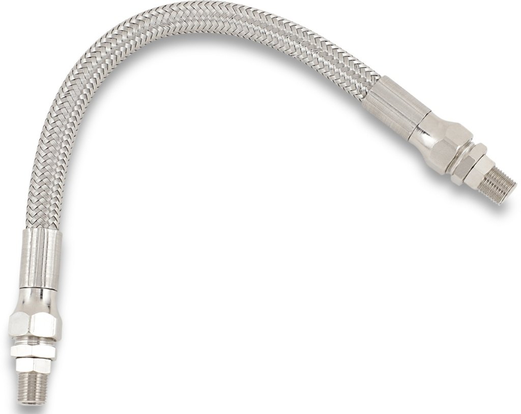 Drag Specialties ドラッグスペシャリティーズ Universal Braided Oil Line［0711-0044］ オイルクーラー 冷却関連 エンジン