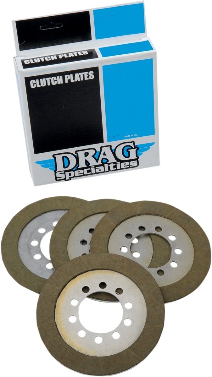 Drag Specialties ドラッグスペシャリティーズ クラッチフリクションプレート セット［1131-0423］ 1200 Electra Glide FLH FL Hydra Duo Knucklehead EL HARLEY-DAVIDSON ハーレーダビッドソン クラッチプレート・クラッチディスク・フリクションプレート 駆動系｜ウェビック　店
