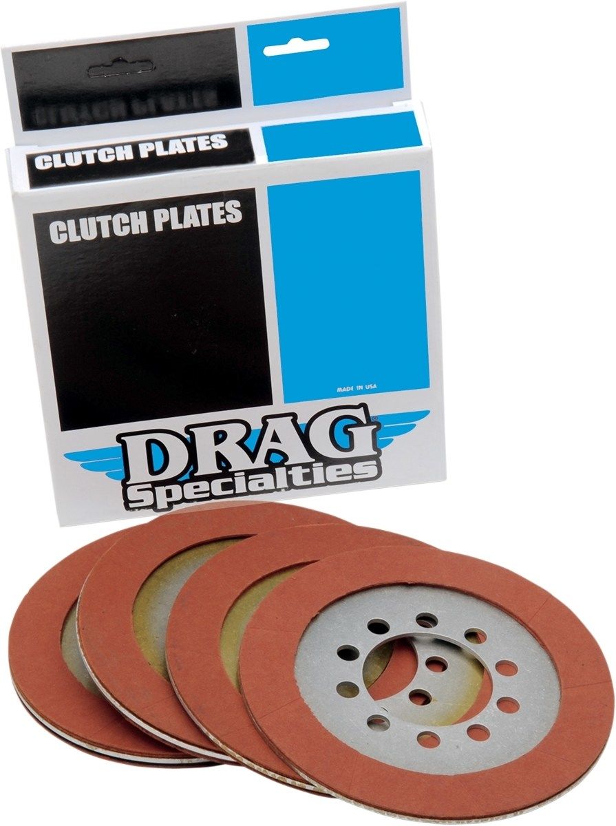 Drag Specialties ドラッグスペシャリティーズ Clutch Friction Plate Set［1131-0428］ 1200 Electra Glide FLH FL Hydra Duo Knucklehead EL HARLEY-DAVIDSON ハーレーダビッドソン クラッチプレート・クラッチディスク・フリクションプレート 駆動系