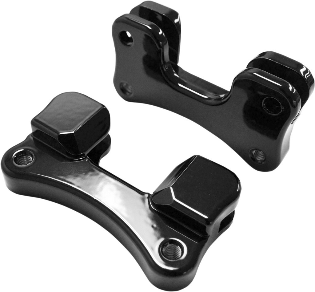 Drag Specialties ドラッグスペシャリティーズ Fender to Fork Adapter for 21' Wheels［1410-0096］ HARLEY-DAVIDSON ハーレーダビッドソン その他フロントフォークオプション・補修部品 サスペンション 足回り