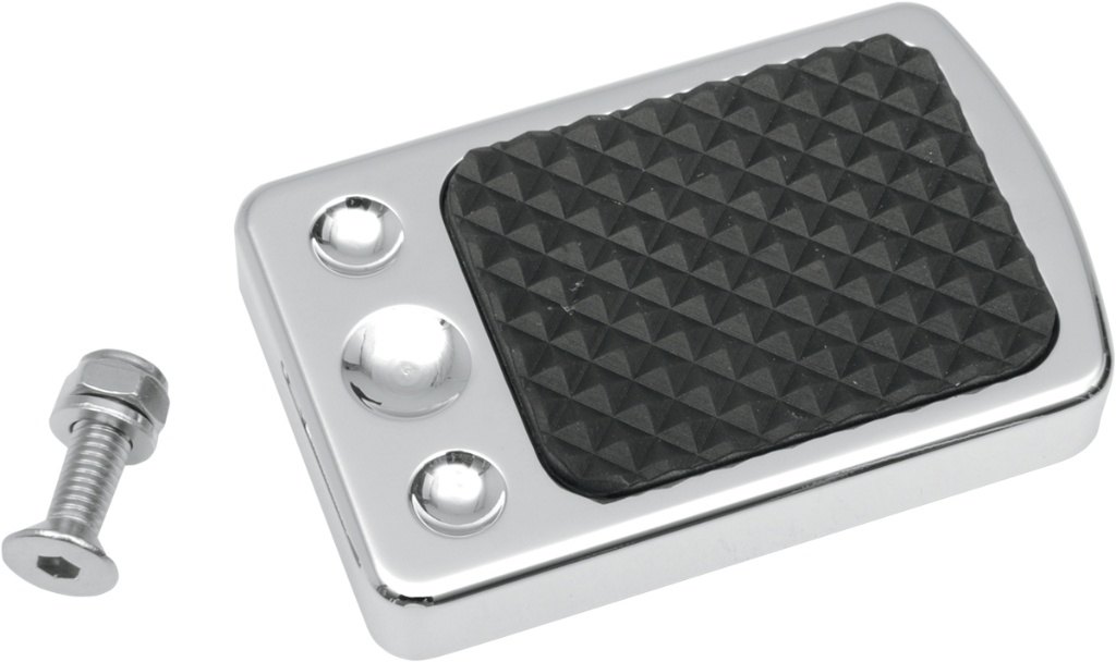 Drag Specialties ドラッグスペシャリティーズ Brake Pedal Cover［1610-0134］ Softail Standard EFI FXSTI Custom FXSTC FXST Deuce FXSTD Bad Boy FXSTSB Night Train FXSTB Rocker C FXCWC Blackline FXS FXSTBI Springer FXSTS FXCW Wide Glide FXWG FXSTDI FXSTSI