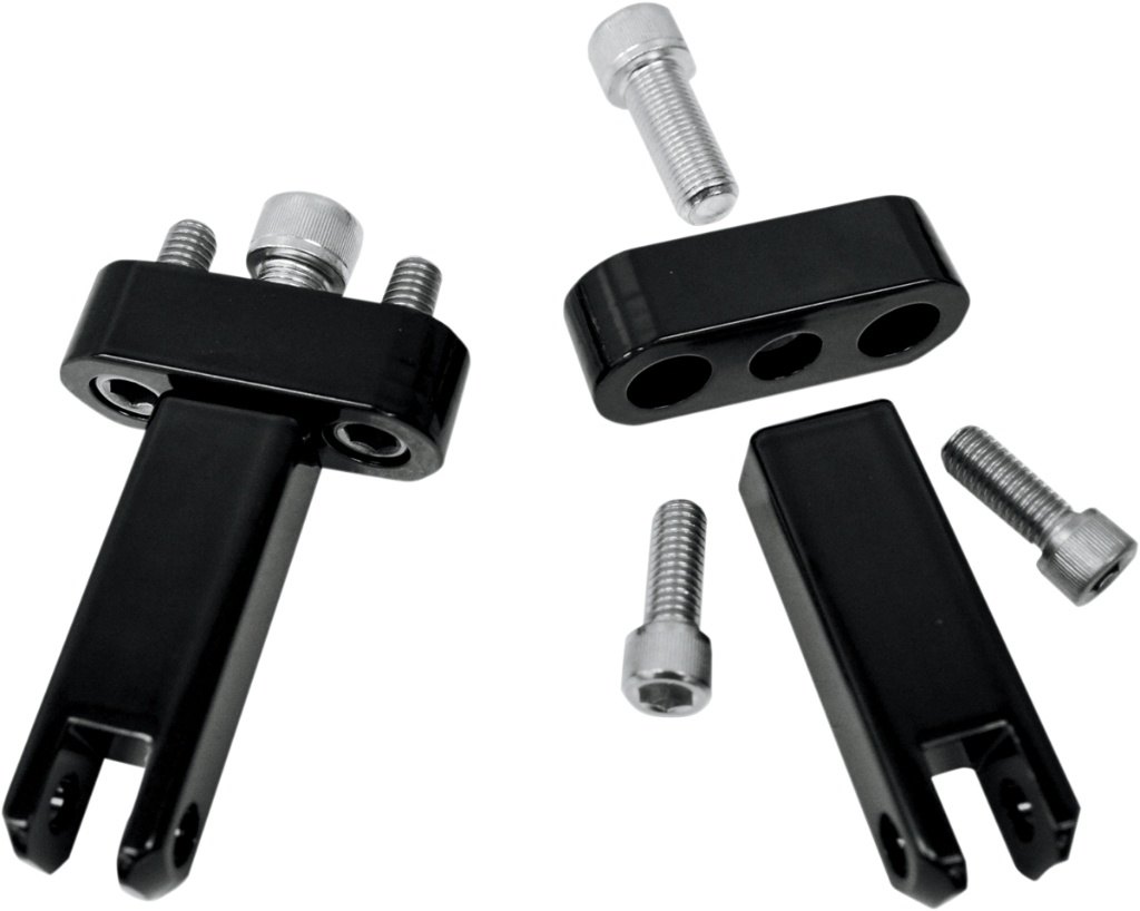 Drag Specialties ドラッグスペシャリティーズ Passenger Footpeg Mount Kits［1620-1046］ HARLEY-DAVIDSON ハーレーダビッドソン その他ステップオプション・補修部品 ステップ 足回り