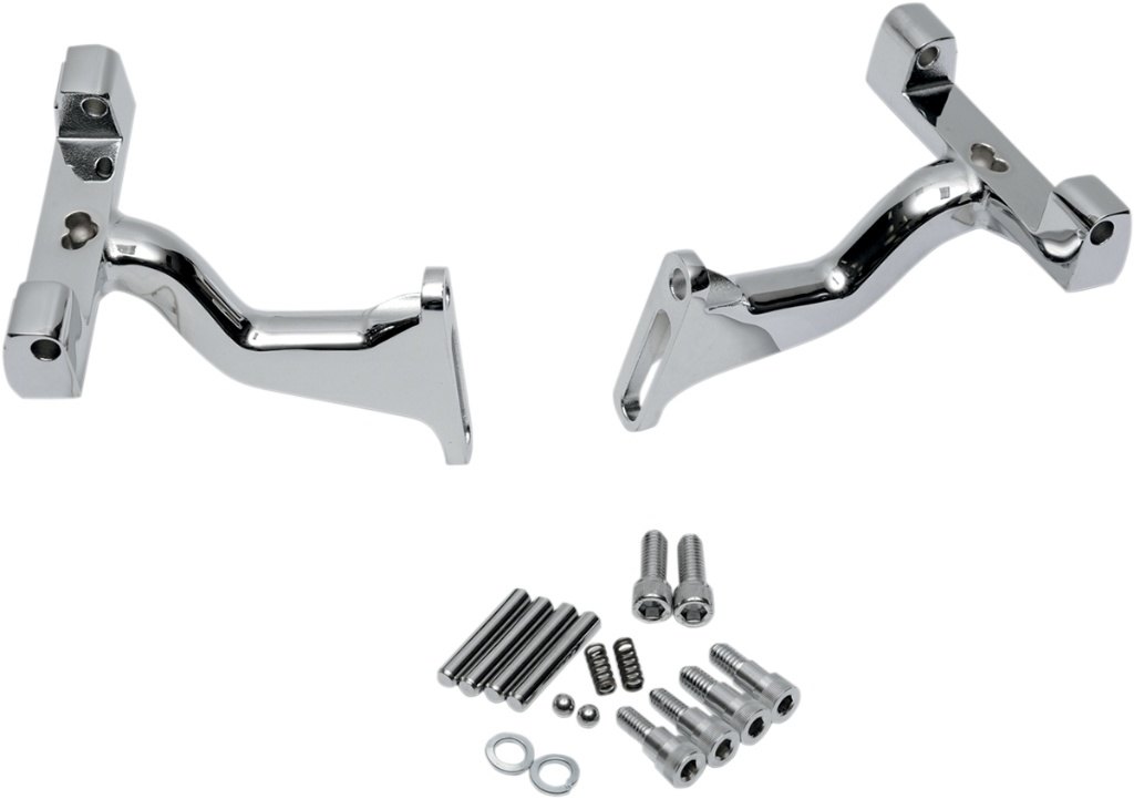 Drag Specialties ドラッグスペシャリティーズ Passenger Floorboard Mounts for Dressers［1621-0394］ HARLEY-DAVIDSON ハーレーダビッドソン その他ステップオプション・補修部品 ステップ 足回り