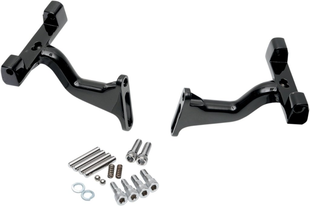 Drag Specialties ドラッグスペシャリティーズ Passenger Floorboard Mounts for Dressers［1621-0395］ HARLEY-DAVIDSON ハーレーダビッドソン その他ステップオプション・補修部品 ステップ 足回り