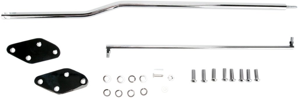 Drag Specialties ドラッグスペシャリティーズ ダイナグライド用 フォワードコントロールキット［1622-0194］ HARLEY-DAVIDSON ハーレーダビッドソン バックステップ ステップ 足回り｜ウェビック　店