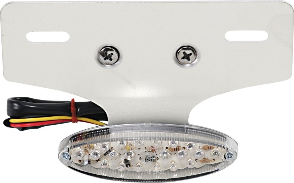 Drag Specialties ドラッグスペシャリティーズ Mini Led Cat Eye Taillight with License Plate Mount［2010-0572］ テールランプ 灯火類 電装系