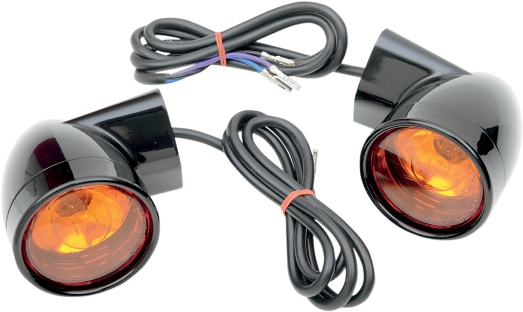 Drag Specialties ドラッグスペシャリティーズ Bullet-Style Turn Signals［2020-0567］ HARLEY-DAVIDSON ハーレーダビッドソン ウインカー 灯火類 電装系 14,272円